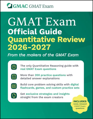 Cover image for 9781394412655 - GMAT Official Guide Quantitative Review 2026 - 2027