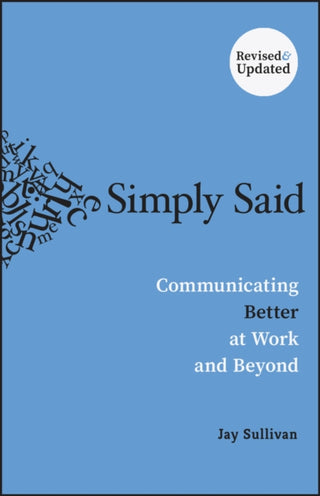 Cover image for 9781394413362 - Simply Said