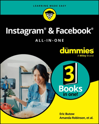 Cover image for 9781394414444 - Instagram & Facebook All-in-One For Dummies