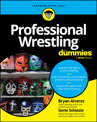 Cover image for 9781394417308 - Professional Wrestling For Dummies