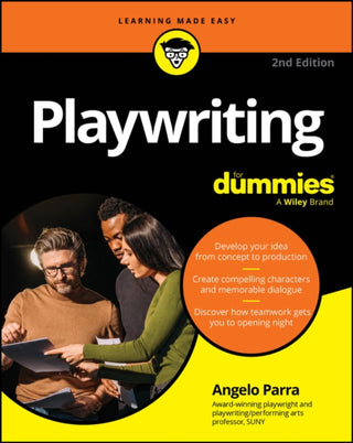 Cover image for 9781394430246 - Playwriting For Dummies