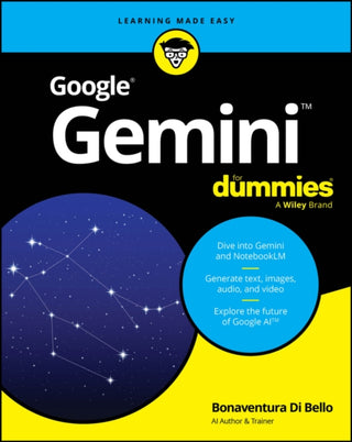 Cover image for 9781394433018 - Google Gemini For Dummies
