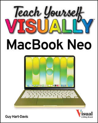 Cover image for 9781394452972 - Teach Yourself VISUALLY MacBook Neo