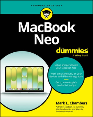 Cover image for 9781394453955 - MacBook Neo For Dummies