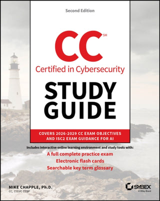 Cover image for 9781394454891 - CC Certified in Cybersecurity Study Guide
