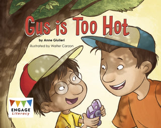 Cover image for 9781398247291 - Gus is Too Hot
