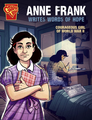 Supplemental image for 9781398248601 - Anne Frank Writes Words of Hope