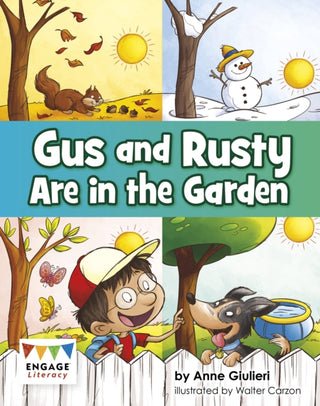 Cover image for 9781398250611 - Gus and Rusty are in the Garden