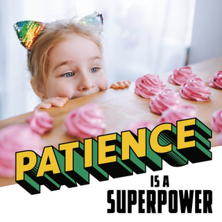 Cover image for 9781398254077 - Patience Is a Superpower