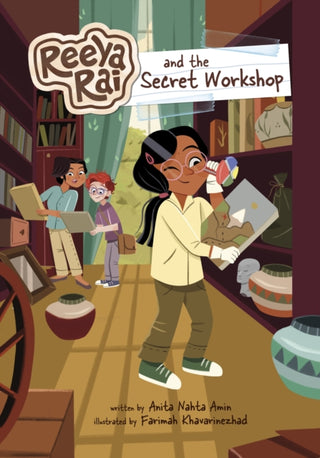 Cover image for 9781398257214 - Reeya Rai and the Secret Workshop