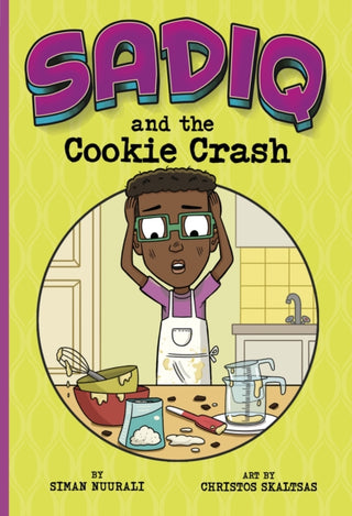 Cover image for 9781398257221 - Sadiq and the Cookie Crash