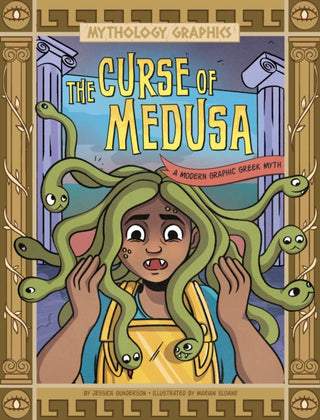 Cover image for 9781398257559 - The Curse of Medusa