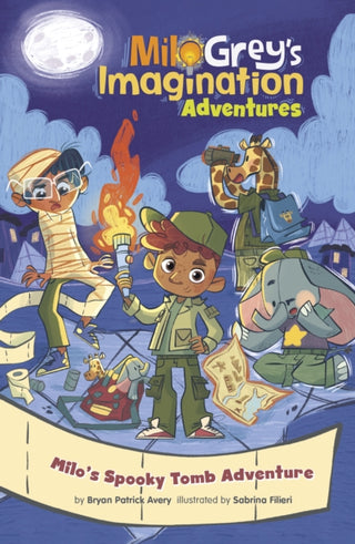 Cover image for 9781398258846 - Milo's Spooky Tomb Adventure