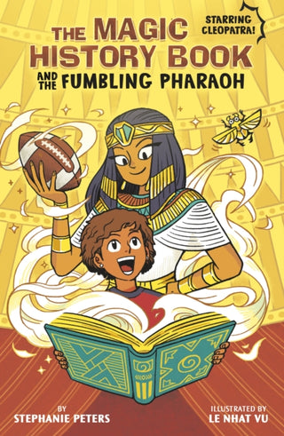 Cover image for 9781398259751 - The Magic History Book and the Fumbling Pharaoh
