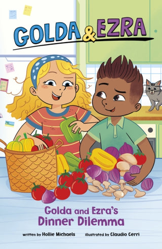 Cover image for 9781398260535 - Golda and Ezra's Dinner Dilemma