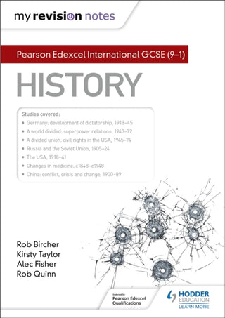 Cover image for 9781398300699 - My Revision Notes: Pearson Edexcel International GCSE (9–1) History