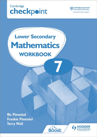Cover image for 9781398301269 - Cambridge Checkpoint Lower Secondary Mathematics Workbook 7