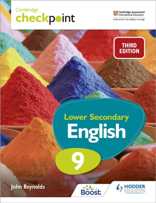 Cover image for 9781398301894 - Cambridge Checkpoint Lower Secondary English Student's Book 9 Third Edition