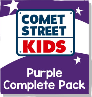 Cover image for 9781398313866 - Reading Planet Comet Street Kids Purple Complete Pack