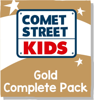 Cover image for 9781398313880 - Reading Planet Comet Street Kids Gold Complete Pack