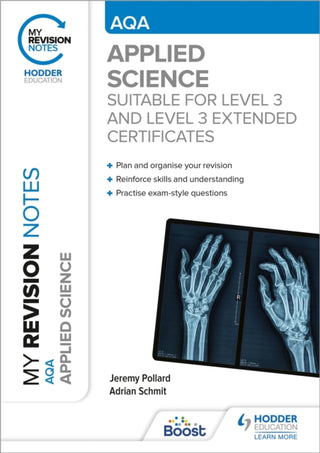 Cover image for 9781398317628 - My Revision Notes: AQA Applied Science