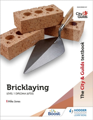 Cover image for 9781398319363 - The City & Guilds Textbook: Bricklaying for the Level 1 Diploma (6705)