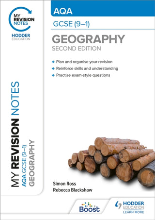 Cover image for 9781398321168 - My Revision Notes: AQA GCSE (9–1) Geography Second Edition