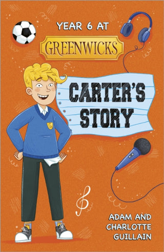 Cover image for 9781398324305 - Reading Planet: Astro - Year 6 at Greenwicks: Carter's Story - Mars/Stars