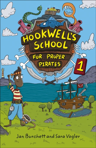 Cover image for 9781398325319 - Reading Planet: Astro – Hookwell's School for Proper Pirates 1 - Stars/Turquoise band