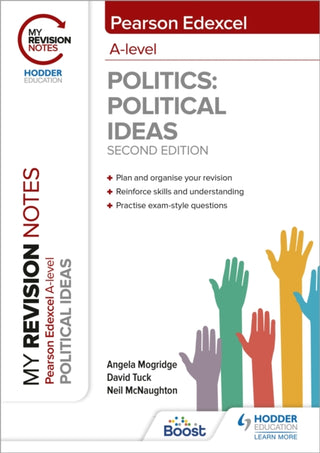 Cover image for 9781398325524 - My Revision Notes: Pearson Edexcel A Level Political Ideas: Second Edition