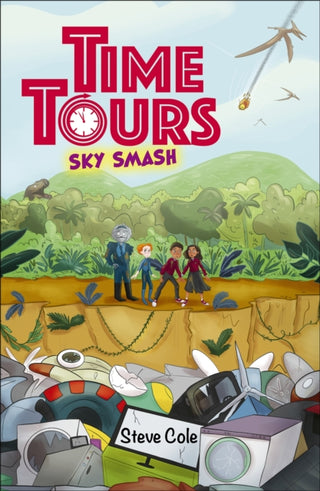 Cover image for 9781398325609 - Reading Planet: Astro - Time Tours: Sky Smash - Supernova/Earth