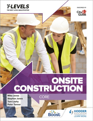 Cover image for 9781398332904 - Onsite Construction T Level: Core