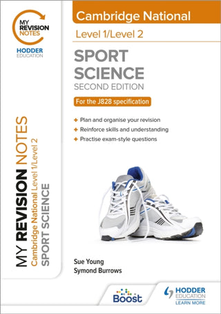 Cover image for 9781398351165 - My Revision Notes: Level 1/Level 2 Cambridge National in Sport Science: Second Edition