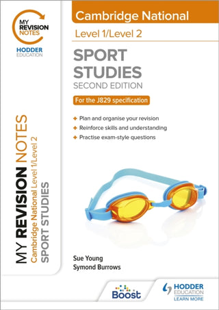 Cover image for 9781398351189 - My Revision Notes: Level 1/Level 2 Cambridge National in Sport Studies: Second Edition
