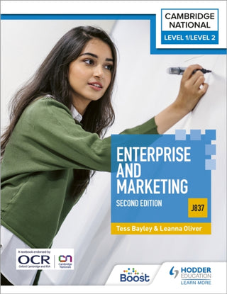 Cover image for 9781398351219 - Level 1/Level 2 Cambridge National in Enterprise & Marketing (J837): Second Edition