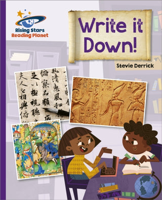 Supplemental image for 9781398363892 - Reading Planet - Write It Down! - Purple: Galaxy