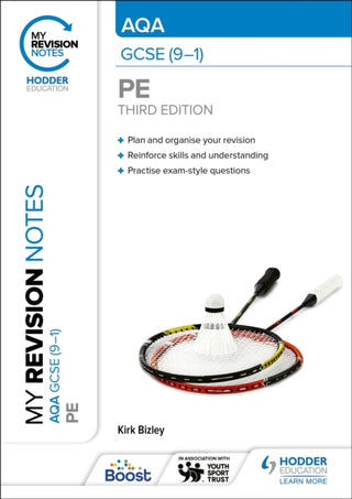 Cover image for 9781398373525 - My Revision Notes: AQA GCSE (9–1) PE Third Edition
