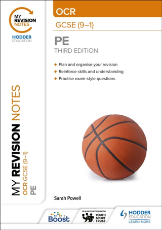Cover image for 9781398373532 - My Revision Notes: OCR GCSE (9–1) PE Third Edition
