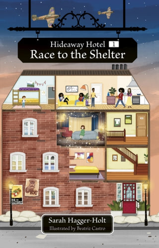 Cover image for 9781398376939 - Reading Planet KS2: Hideaway Hotel: Race to the Shelter - Stars/Lime