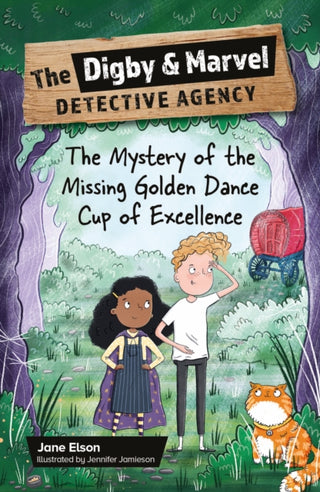 Cover image for 9781398377066 - Reading Planet KS2: The Digby and Marvel Detective Agency: The Mystery of the Missing Golden Dance Cup of Excellence - Mercury/Brown