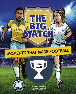 Cover image for 9781398377363 - Reading Planet KS2: The Big Match: Moments That Made Football - Earth/Grey