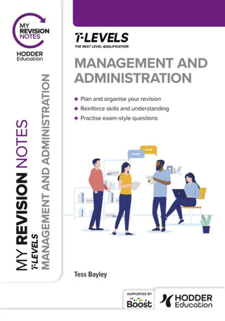 Supplemental image for 9781398379268 - My Revision Notes: Management and Administration T Level