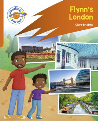 Cover image for 9781398382145 - Reading Planet: Rocket Phonics – Target Practice - Flynn's London - Orange