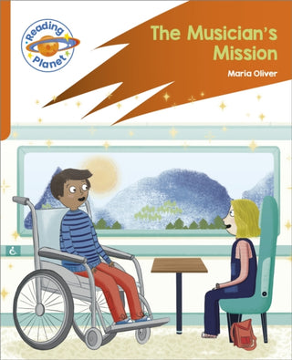 Cover image for 9781398382176 - Reading Planet: Rocket Phonics – Target Practice - The Musician's Mission - Orange
