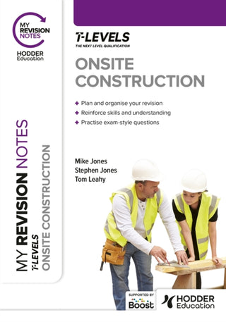 Cover image for 9781398384521 - My Revision Notes: Onsite Construction T Level