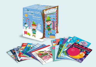 Supplemental image for 9781398507005 - The Christmas Elf's Magical Bookshelf Advent Calendar