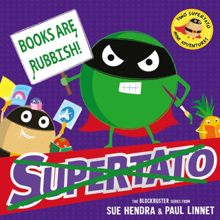 Supplemental image for 9781398538108 - Books are Rubbish: Two Supertato Mini Adventures