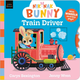 Cover image for 9781398542525 - Nik-Nak Bunny: Train Driver