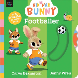 Cover image for 9781398542556 - Nik-Nak Bunny Footballer