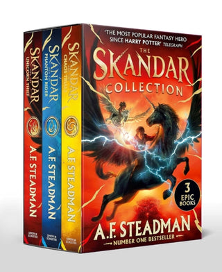 Cover image for 9781398556256 - Skandar Boxed Set Books 1 - 3